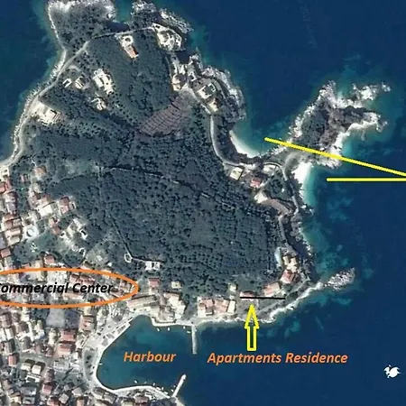 Corfu In Kassiopi's Castle By Sea Side