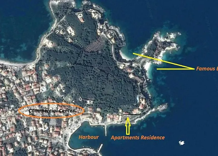 Corfu In Kassiopi's Castle By Sea Side